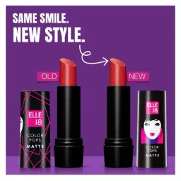 elle 18 Color Pop Matte Lip Color- C27 Peach Impact image 3