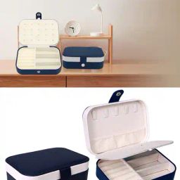 cortina eyelet curtain Jewellery Box with Snap-Button Closure image 3