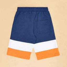 pantaloons junior Boys Regular Fit Colour-block City Shorts image 3