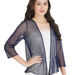aol Solid Shrug with Front Knot image 3