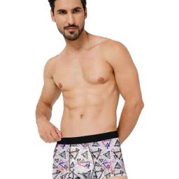 royal taylor Men Printed Regular Fit Trunks image 3