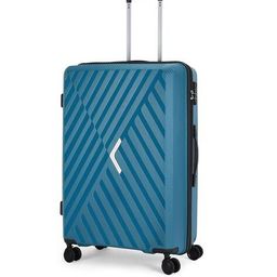 aristocrat Striped Trolley Bag with Number Lock image 3