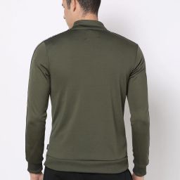 produkt by jack & jones Zip-Front Sweatshirt with Brand Taping image 3