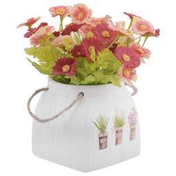 tayhaa Daisy Artificial Plant with Pot image 3