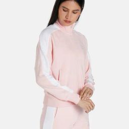 puma Zip-Front Track Jacket with Ribbed Hemline image 3