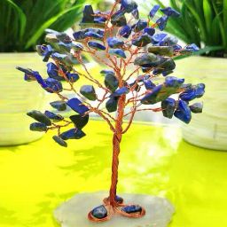 muren Amethyst Stone with Slice Base Crystal Tree image 3