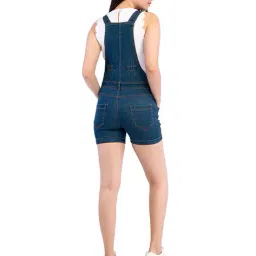 peptrends Textured Dungaree with Patch Pocket image 3