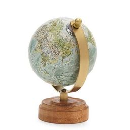pure home and living Blue Decorative Globe with Stand - Small image 3
