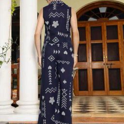 stylum Geometric Print Top & Trousers Co-Ord Set image 3