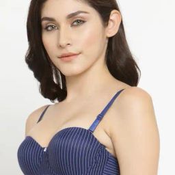 prettycat Woman Regular Fit Stripes T-shirt Bra image 3