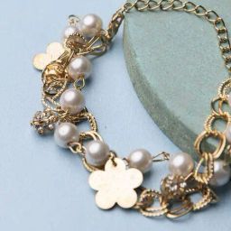 jewelz Link Bracelet with Lobster Claw Closure image 3
