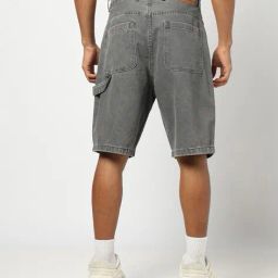 yousta Men Relaxed Fit Cotton Shorts image 3