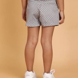 tales & stories Polka-Dot Regular Fit Shorts with Insert Pockets image 3