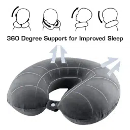 billebon Neck Pillow with Button Closure image 3