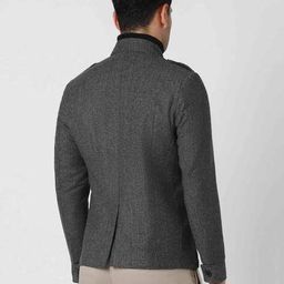 van heusen Men Regular Fit Jacket with Insert Pockets image 3