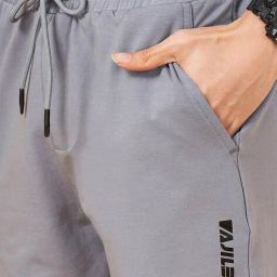 ajile by pantaloons Men Regular Fit Shorts with Drawstring Waist image 3