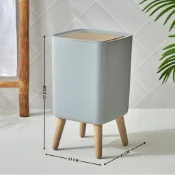 home centre Sedona Roche Polypropylene Push Waste Bin  image 3