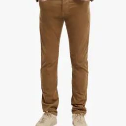 Ralston Slim Fit Corduroy Trousers-image-36
