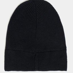 gas Comfy Cotton Rib Structure Varsity Beanie image 4