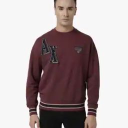 Dropped Shoulder Sweatshirt with Logo-picture-14