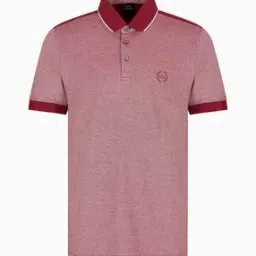 Men Patterned Slim Fit Cotton Polo T-Shirt-image-23