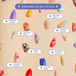 gush Nailed It Reusable Luxury Press On Nails with Application Kit-Ocene Cat Eye image 4