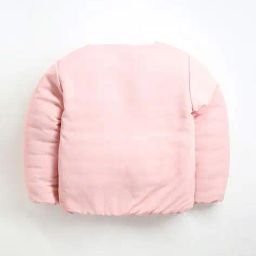 cherry crumble by nitt hyman Quilted Zip-Front Bomber Jacket image 4