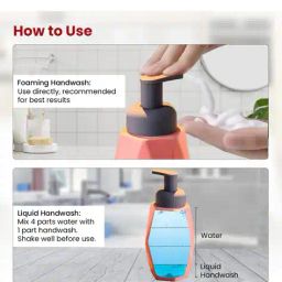 usha shriram Set of 2 Multipurpose Soap Dispenser Bottles image 4