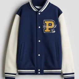h&m Boys Button Closure Colour-block Jacket image 4
