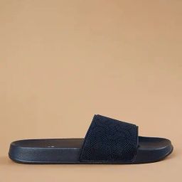 forca by lifestyle Men Geometric Pattern Slip-On Slide Flip-Flops image 4
