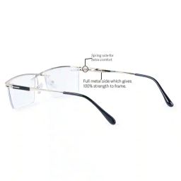 redex Men Rectangular Full-Rim Frame image 4