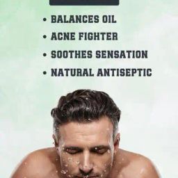 the hill men Set of 2 Men Tea Tree Face Wash image 4