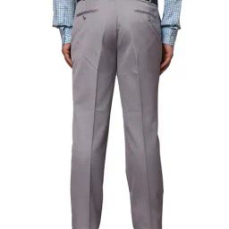 park avenue Flat-Front Trousers with Insert Pockets image 4
