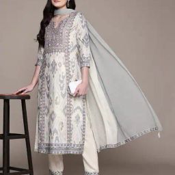 aarke ritu kumar Gloria Kurta with Pant & Dupatta image 4