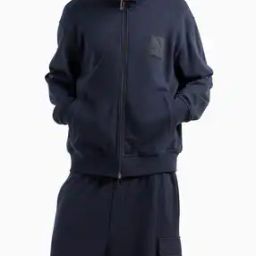 Men Embossed Patch Regular Fit Sweatshirt-picture-17