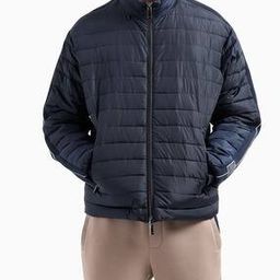 Men Quilted Regular Fit Zip-Front Jacket-picture-16