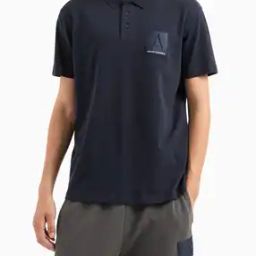 Men Regular Fit Polo T-Shirt with Logo Applique-image-63