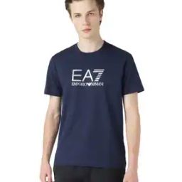 Brand Print Regular Fit Crew-Neck T-Shirt-image-15