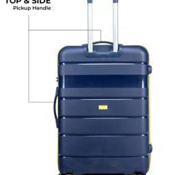 stony brook by nasher miles Pack of 3 Striped Trolley Bag with Number Lock image 5