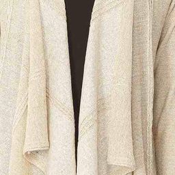 allen solly Textured Open-Front Shrug image 5