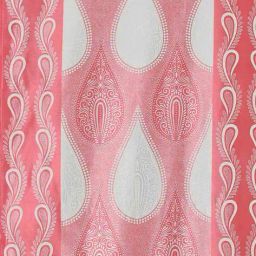 cortina eyelet curtain Set of 2 Baroque Print Eyelet Window Curtains image 5