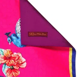 sej by nisha gupta Set of 6 Floral Print Table Placemats & Runner image 5