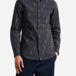 Men Striped Slim Fit Cotton Shirt-image-20