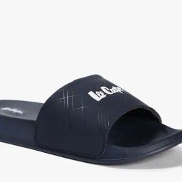 lee cooper Men Brand Print Open-Toe Slides image 5