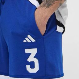 adidas Men Numeric Print Regular Fit Shorts with Insert Pockets image 5