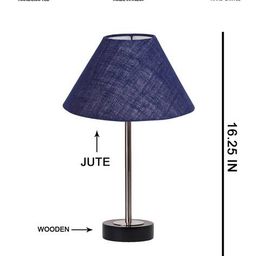 devansh  Wooden Base Table Lamp for Home Decor image 5