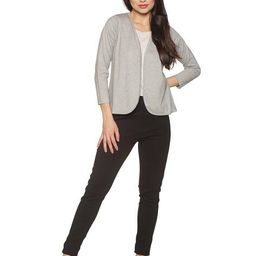 ecoline clothing Heathered Open-Front Shrug image 5