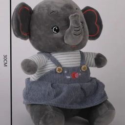 dukiekooky Adorable Elephant Soft Toy image 5