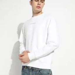Men Typographic Print Regular Fit Crew-Neck Sweatshirt-picture-12