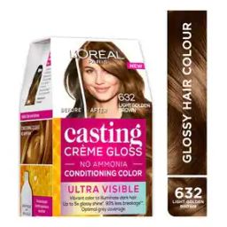 Casting Creme Gloss Ultra Visible Hair Color - Light Golden Brown 632-16